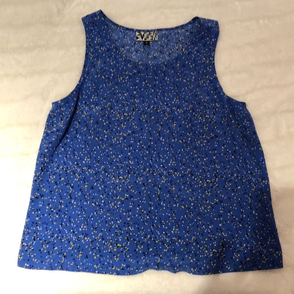 100% silk tank